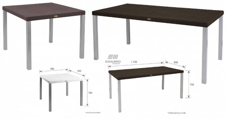 : MESA OSLO :: Equilibrio Modular - Amplio catalogo en muebles y mobiliario de oficina para todo Mexico.